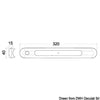 Freestanding watertight LED light fixture