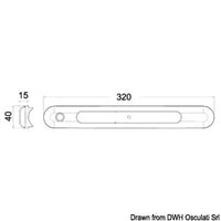 Freestanding watertight LED light fixture