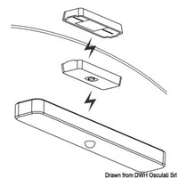 Battery-powered Bimini top light