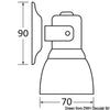 De Luxe spotlight 5/12 W 12 V