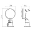 Moonlight LED high-beam light
