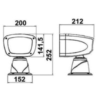 Spotlight HID 12 V