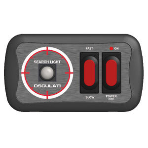 Joystick control for LED electric spotlight