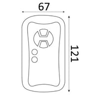 Bridge wireless control for One spotlight 12 V