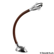 Spotlight 3 W covered w. brown leather