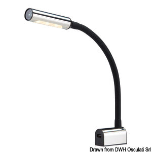 Articulated reading LED spotlight