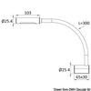 Articulated reading LED spotlight