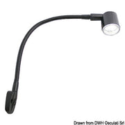Flexible arm 6 x SMD LED light 8/30 V 130 mm