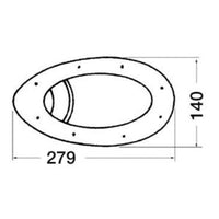 Pair of fairing lights built-in model 12 V
