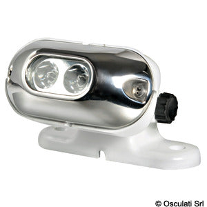 LED light 2 white LEDs, complete