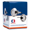 Underwater light w/6x3W white LEDs with studs
