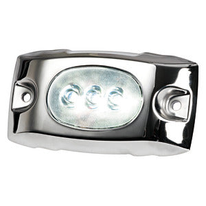 Underwater LED light 12/24V white + AISI316 cover