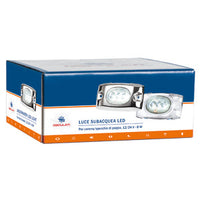 Underwater LED light 12/24V white + AISI316 cover