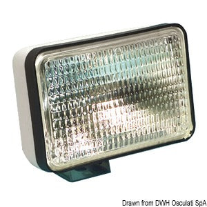 Sealed Beam watertight halogen light 152 mm