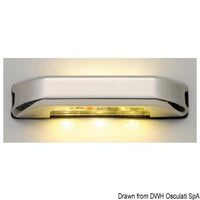 LED courtesy light w/4 + 4 white LEDs