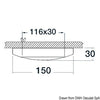 Polaris recessless ceiling light