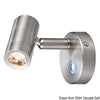 Dimming LED light nickel-plated aluminium
