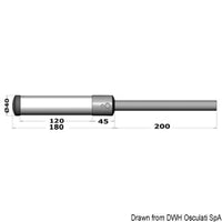 Pull-out LED light pole
