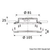 Spotlight for outdoor watertight
