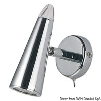 Argo spotlight chromed brass