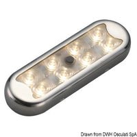 Bimini compact overhead 8 HD LEDs Flat bottom, without switch