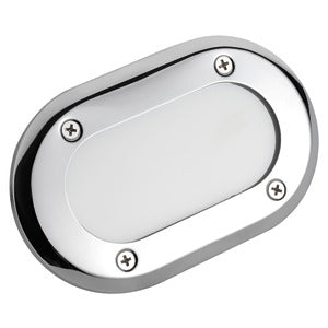 LED recess halogen light chromed brass 12V 1.8W