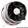 Recess-fit LED spot light w/extractor fan 24V