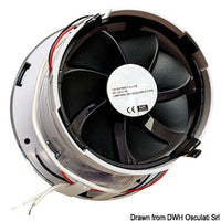Recess-fit LED spot light w/extractor fan 24V
