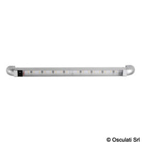 Turnstripe 8-LED track light, rotating version