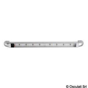 Turnstripe 8-LED track light, rotating version