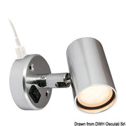 BATSYSTEM Tube LED spotlight w/USB outlet 12V 0.6W