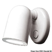 Batsystem Tube halogen spotlight ABS white