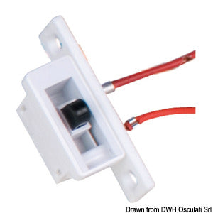 Interior light ABS white
