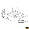 Recessed mounting led courtesy light 6 lumen - Max intensity CD 11 - Cut out mm 19 - CRI >80 - Power0.6W - Voltage								

								10-32VDC [L4406038]