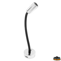 Articulated LED spotlight with USB socket Trem L4417055