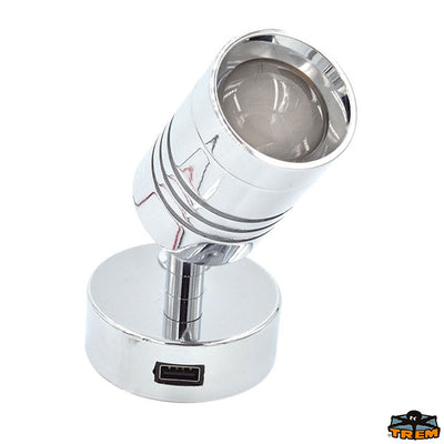 LED spotlight with USB socket Trem L4472031