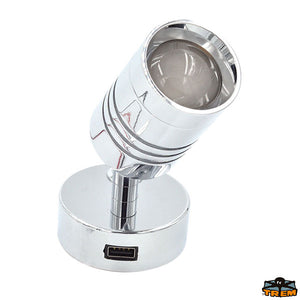 LED spotlight with USB socket Trem L4472032