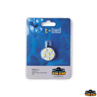 SMD 9 led - Side G4 connection - Ø chip mm 28 - Volts 9-32 - Watts 1.8 - Equivalent watts								

								7 - LED A-6 - Cold Light - Lumens 130 [L4409028]