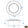 Recessed mounting push on 16 led ceiling light - At 12 - Watt 1,5 - LEDs 16 - Lumen230 - K								

								4500 - Light color White - Ø 110mm [L4474166]