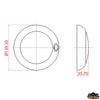 Led spotlight 20 led - Volts 12 - Watt 4,0 - LEDs 20 - Lumen- - Light color								

								White [L4400511]