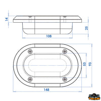 Recessed mounting light  - Volts 12 - Watt 20 - Lumens - - Bulb type G4 - Light color								

								White [L4415148]