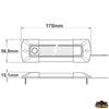 Led ceiling light 515 lumen - Volts 10-30 - Watt 10,8 - Lumens 515 - LED54 - Light color								

								White [L4454077]