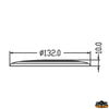 Recessless LED ceiling light - Ø mm 132 - Watt 5,6 - Lumens 110 - K6000 - LEDs								

								28 - Volts 12 - Cold White light color [L4428132]