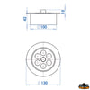 Round led ceiling light 6 led - Volts 12 - Watt 6,0 - LEDs 6 - Light colour: White [L4400217]
