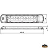 Led ceiling light 12 led - Volts 10-30 - Watt 12,0 - LEDs 12 - Light colour: White [L4401804]