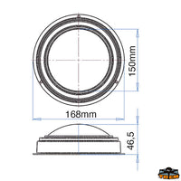Recessless ceiling light diameter 137 mm - Ø mm 137 - Volts 12 - Watts 15.0 - SwitchYES - Bulb type								

								BA15D - Light color White [L4403175]