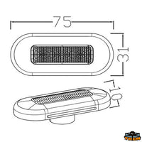 led courtesy light blue - K - - Blue light color - Volts 12 - Watt0.5 - Lumens								

								35 - 120° LED angle - LEDs 3 [L4475484]
