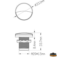 Recessed mounting led courtesy light 4 lumen - Lumen 4 - K - - Blue light color - Volts12 - Watt								

								0.4 - 120° LED angle - LEDs 2 [L4475062]