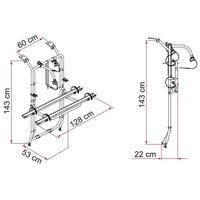 Fiamma Carry-Bike Vivaro/Trafic/Talento (02096-72-)