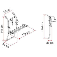 Fiamma Carry-Bike Vivaro/Trafic/Talento D (02096-74-)